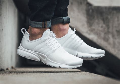 nike presto ultra breathe weiß|Nike White Presto.